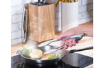 Poêle grill Cristel Castel'Pro inox + pince de service inox offerte - Exclusivité
