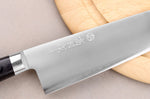 Couteau santoku 16,5cm japonais artisanal Takamura VG10 Poli