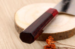 Couteau nakiri 16,5cm japonais artisanal Takeshi Saji VG10 Rainbow