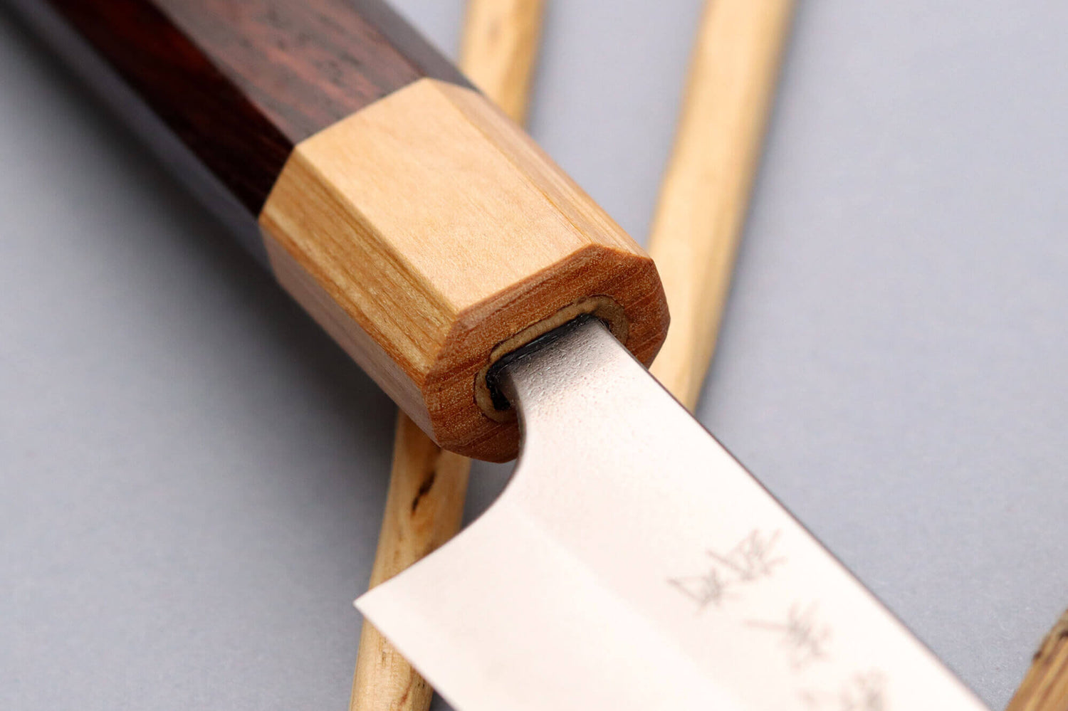 Couteau universel japonais artisanal Yoshimi Kato AS Nashiji 15cm