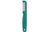 Eplucheur Victorinox Iota à lame dentée et manche vert