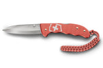 Couteau pliant Victorinox Evoke Alox 0.9415.L25 Édition Limitée 2025 manche alox stone rouge 13,6cm