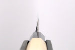 Couteau yanagiba 24cm japonais artisanal Sakai Kikumori Kikuzuki Kuro