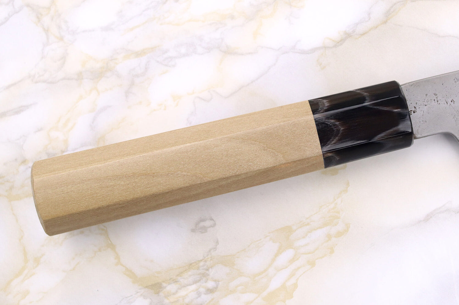 Couteau santoku 18cm japonais artisanal Sakai Kikumori Kikuzuki Rin