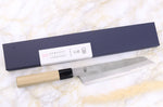 Couteau de chef kiritsuke 21cm japonais artisanal Sakai Kikumori Kikuzuki Rin