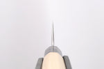 Couteau santoku kiritsuke 18cm japonais artisanal Sakai Kikumori Kikuzuki Rin