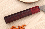 Couteau d'office 13cm japonais artisanal Takeshi Saji VG10 Rainbow