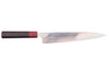 Couteau sujihiki 24cm japonais artisanal Takeshi Saji VG10 Rainbow