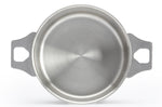 Set de 3 casseroles De Buyer Milady Twisty en acier inoxydable