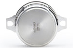 Set de 3 casseroles De Buyer Milady Twisty en acier inoxydable