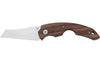 Couteau pliant coupe-cigare Fox Virtus FX.541ST manche 10cm en bois de santos + étui cuir