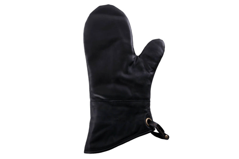 Manique Alaskan Maker Defender noir et orange en cuir