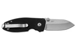 Couteau pliant CRKT SQUID 2474CR manche en G10 noir 8,8cm