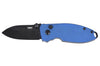 Couteau pliant CRKT SQUID 2474BD manche en micarta bleu 8,8cm