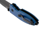 Couteau pliant CRKT SQUID 2474BD manche en micarta bleu 8,8cm