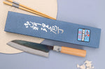 Couteau santoku 16,5cm japonais artisanal Masakage Mizu
