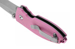 Couteau pliant CRKT SQUID 2474P.CR manche en G10 rose 8,8cm
