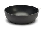 Sauteuse bombée antiadhésive De Buyer Choc Intense Twisty en aluminium forgé - 24cm