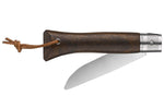 Couteau Opinel Neo6 lame 7cm Opiflex® manche en noyer noir