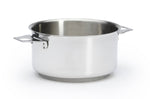 Set de 4 casseroles De Buyer Milady Twisty en acier inoxydable + 1 poignée + 2 anses