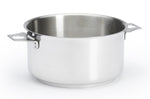 Set de 4 casseroles De Buyer Milady Twisty en acier inoxydable + 1 poignée + 2 anses