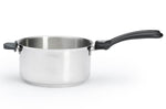Set de 4 casseroles De Buyer Milady Twisty en acier inoxydable + 1 poignée + 2 anses