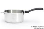Casserole/faitout De Buyer Milady Twisty en acier inoxydable