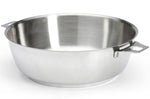 Sauteuse bombée De Buyer Milady Twisty 24cm en acier inoxydable