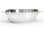 Sauteuse bombée De Buyer Milady Twisty 24cm en acier inoxydable