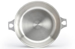 Sauteuse bombée De Buyer Milady Twisty 24cm en acier inoxydable