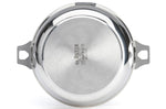 Sauteuse bombée De Buyer Milady Twisty 24cm en acier inoxydable