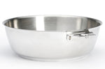 Sauteuse bombée De Buyer Milady Twisty 24cm en acier inoxydable