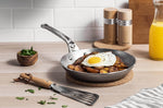 Poêle ronde De Buyer Mineral B Pro 20cm en acier et poignée en fonte d'inox