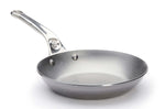 Poêle ronde De Buyer Mineral B Pro 20cm en acier et poignée en fonte d'inox