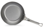 Poêle ronde De Buyer Mineral B Pro 20cm en acier et poignée en fonte d'inox