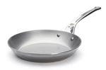 Poêle ronde De Buyer Mineral B Pro 24cm en acier et poignée en fonte d'inox