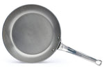 Poêle ronde De Buyer Mineral B Pro 28cm en acier et poignée en fonte d'inox