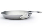 Poêle ronde De Buyer Mineral B Pro 28cm en acier et poignée en fonte d'inox