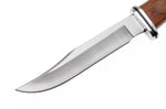 Couteau Buck 0102CCS1 Woodsman Heritage Series lame 10cm manche en cocobolo + étui en cuir