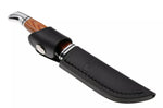 Couteau Buck 0102CCS1 Woodsman Heritage Series lame 10cm manche en cocobolo + étui en cuir