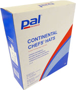Lot de 10 toques de chef en papier taille réglable 23.5cm