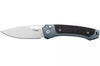 Couteau pliant LionSteel Twain TW-BLCF manche 10,5cm en titanium bleu et fibres de carbone
