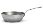 Sauteuse paysanne De Buyer Mineral B Pro 24cm en acier et poignée en fonte d'inox