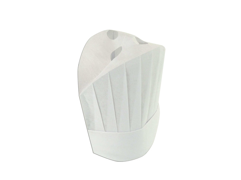 10 toques traitées non tissées Mallard Ferrière hauteur 25cm taille réglable