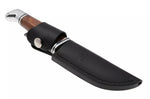 Couteau Buck 0103CCS1 Skinner Heritage Series lame 10cm manche en cocobolo + étui en cuir