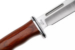 Couteau Buck 0117CCS1 Brahma Heritage Series lame 11,5cm manche en cocobolo + étui en cuir