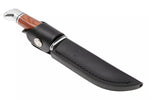 Couteau Buck 0117CCS1 Brahma Heritage Series lame 11,5cm manche en cocobolo + étui en cuir