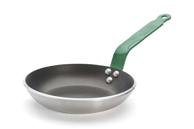 Poêle antiadhésive De Buyer Choc Resto Induction verte en aluminium - 20cm