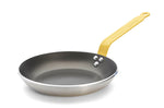Poêle antiadhésive De Buyer Choc Resto Induction jaune en aluminium - 24cm