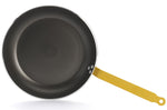 Poêle antiadhésive De Buyer Choc Resto Induction jaune en aluminium - 32cm